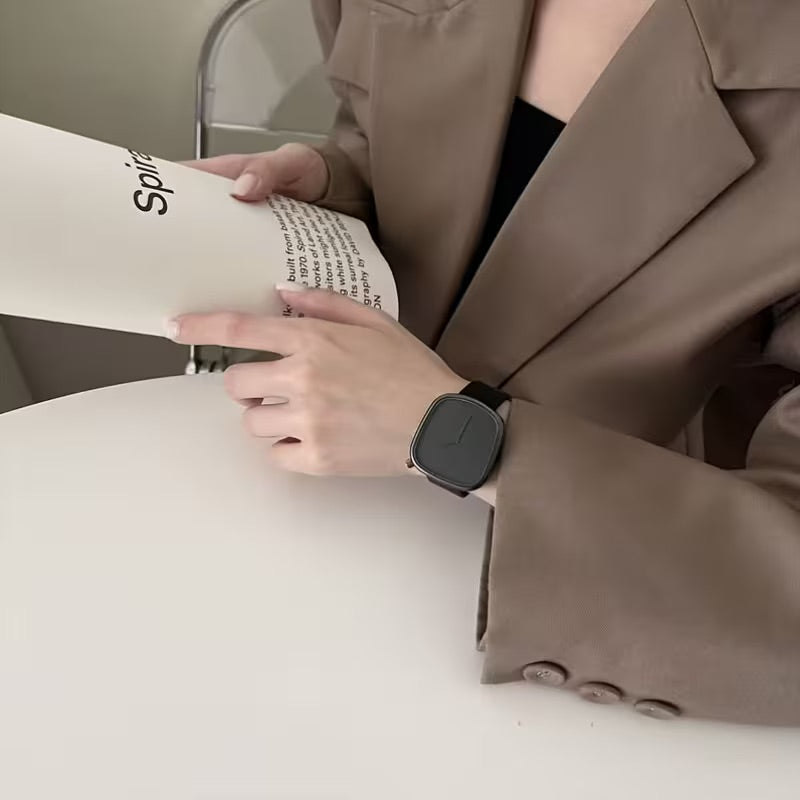 The Metro Square – Minimalist Unisex Watch
