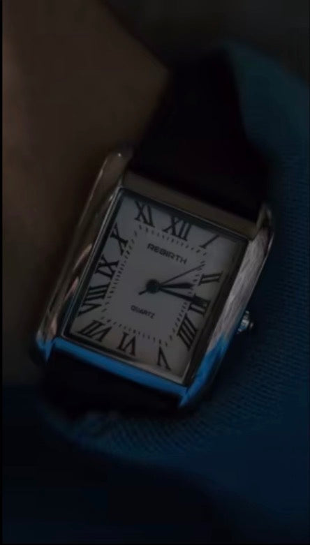 Rebirth Classic – Rectangle Leather Watch