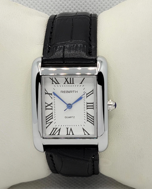 Rebirth Classic – Rectangle Leather Watch