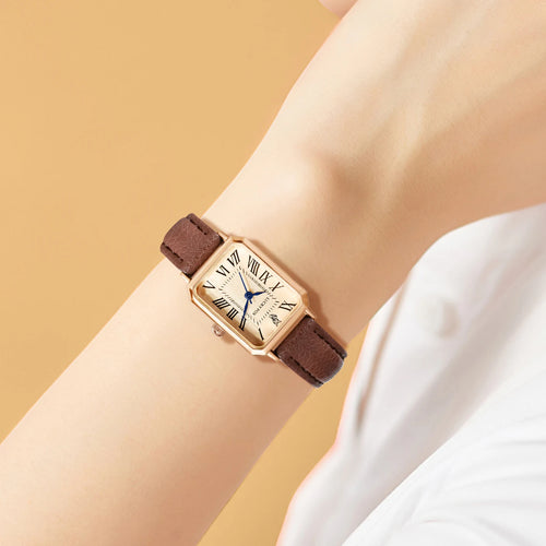 The Lucky Fox – Vintage Rectangle Watch