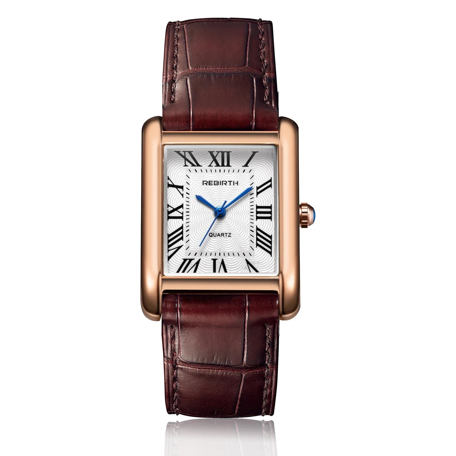Rebirth Classic – Rectangle Leather Watch